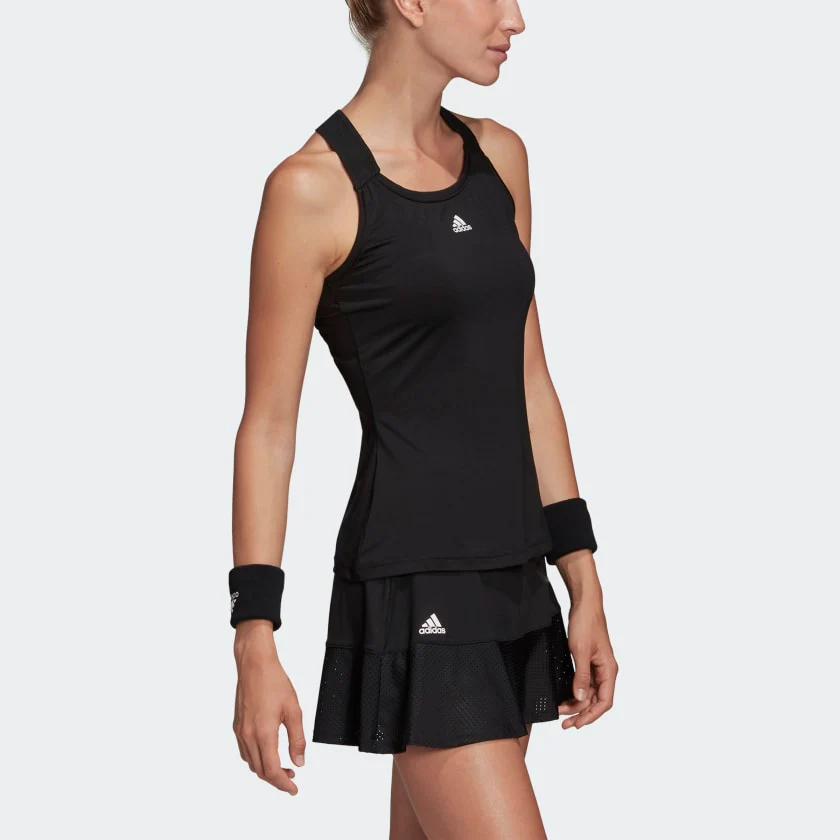 adidas Women's Y-Tank Top (Black) - Image 4