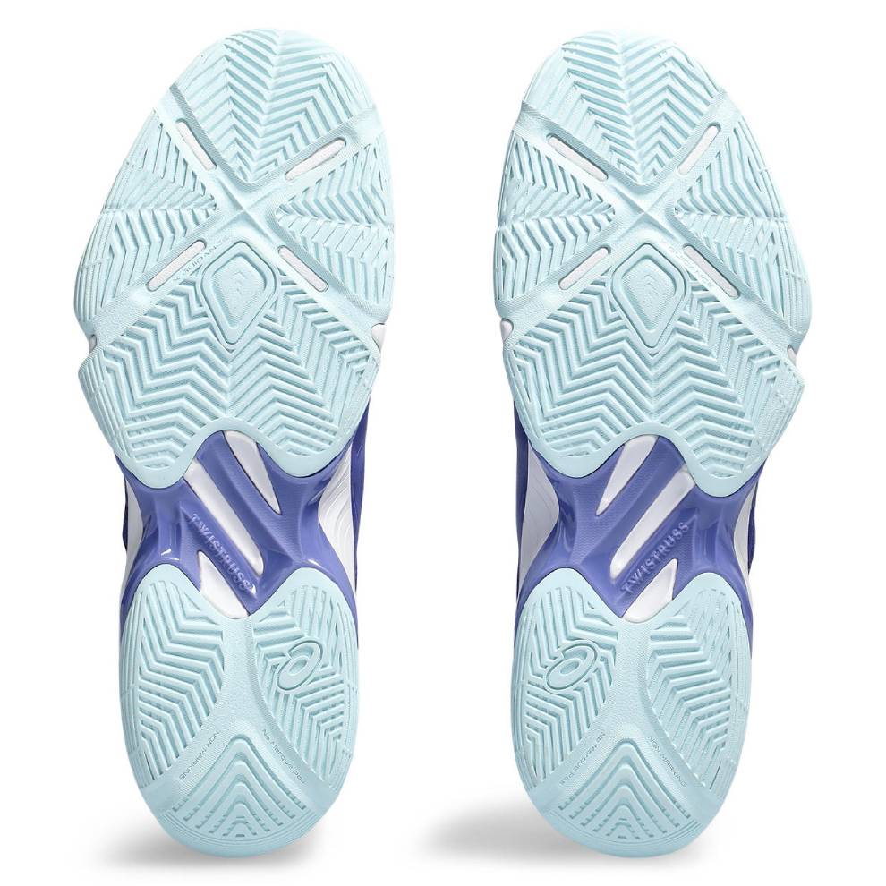 Asics Blade FF Women's Indoor Court Shoe (Purple/Blue) - Image 7