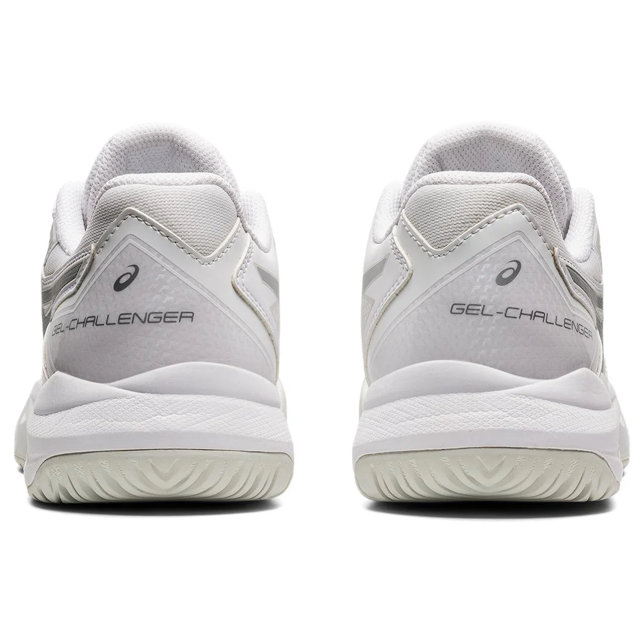 Asics Gel Challenger 13 Women's Tennis Shoe (White/Silver) - Image 5