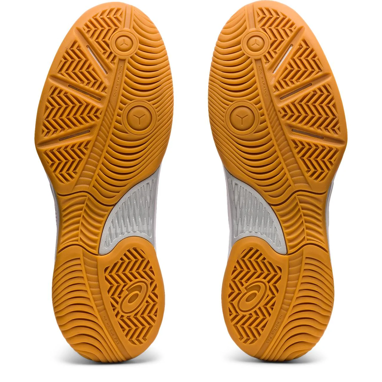 Asics Gel Renma Women's Indoor Court Shoe (White/Pure Silver) - Image 3