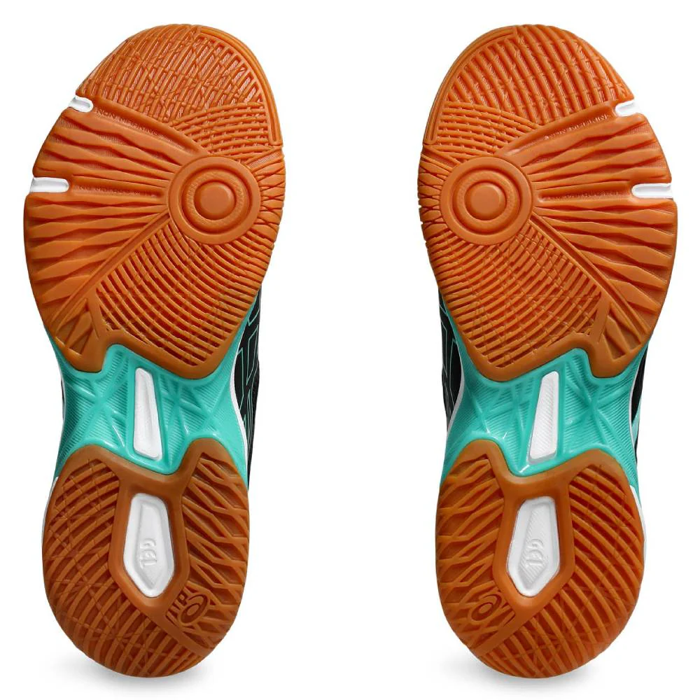 Asics Gel Rocket 11 Women's Indoor Court Shoe (Black/Illuminate Mint) - Image 7