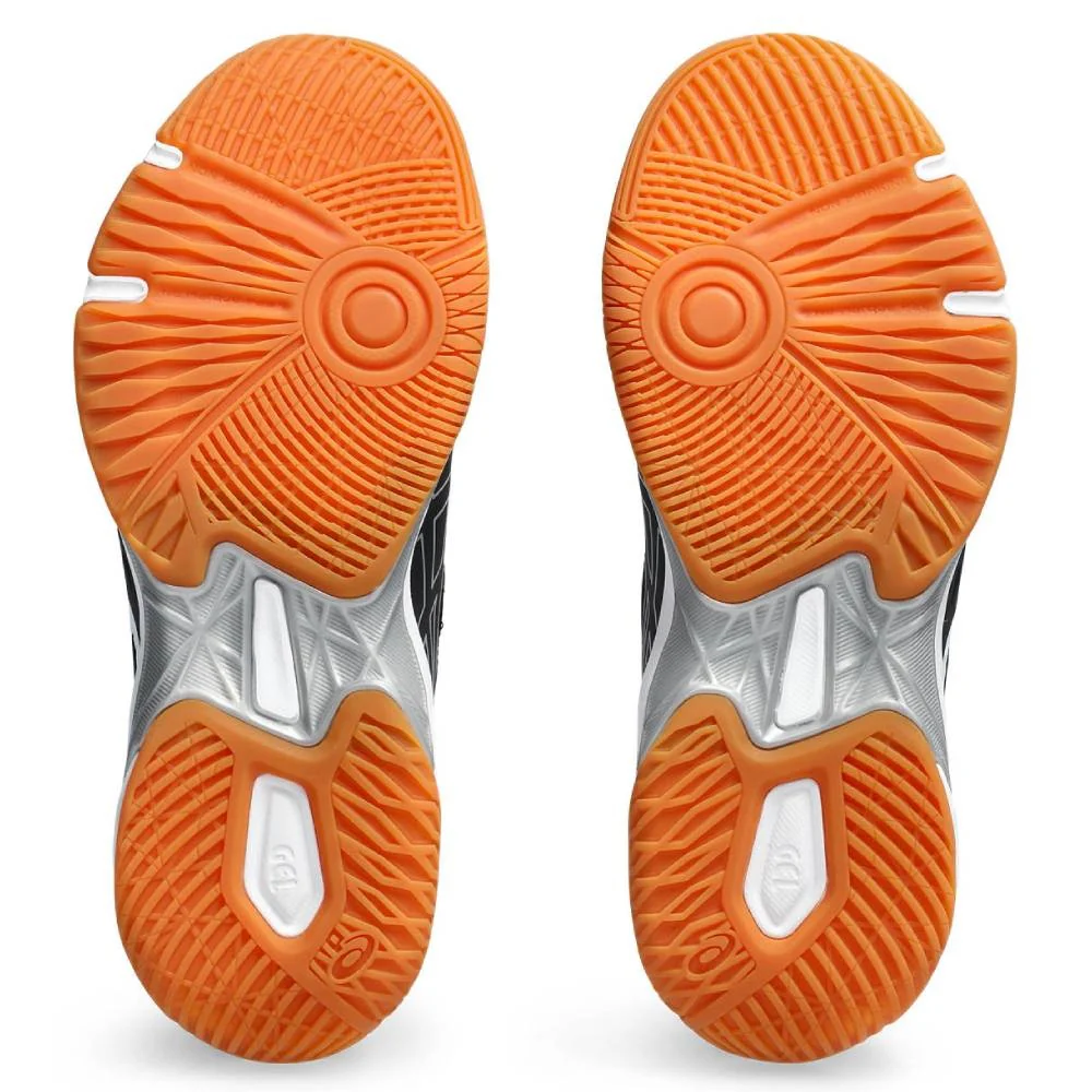 Asics Gel Rocket 11 Women's Indoor Court Shoe (Black/Silver) - Image 6