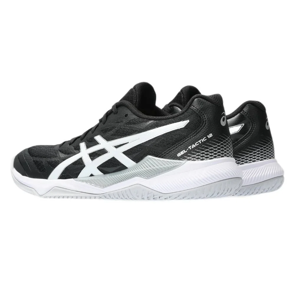 Asics Gel Tactic 12 Women's Indoor Court Shoe (Black/White) - Image 4