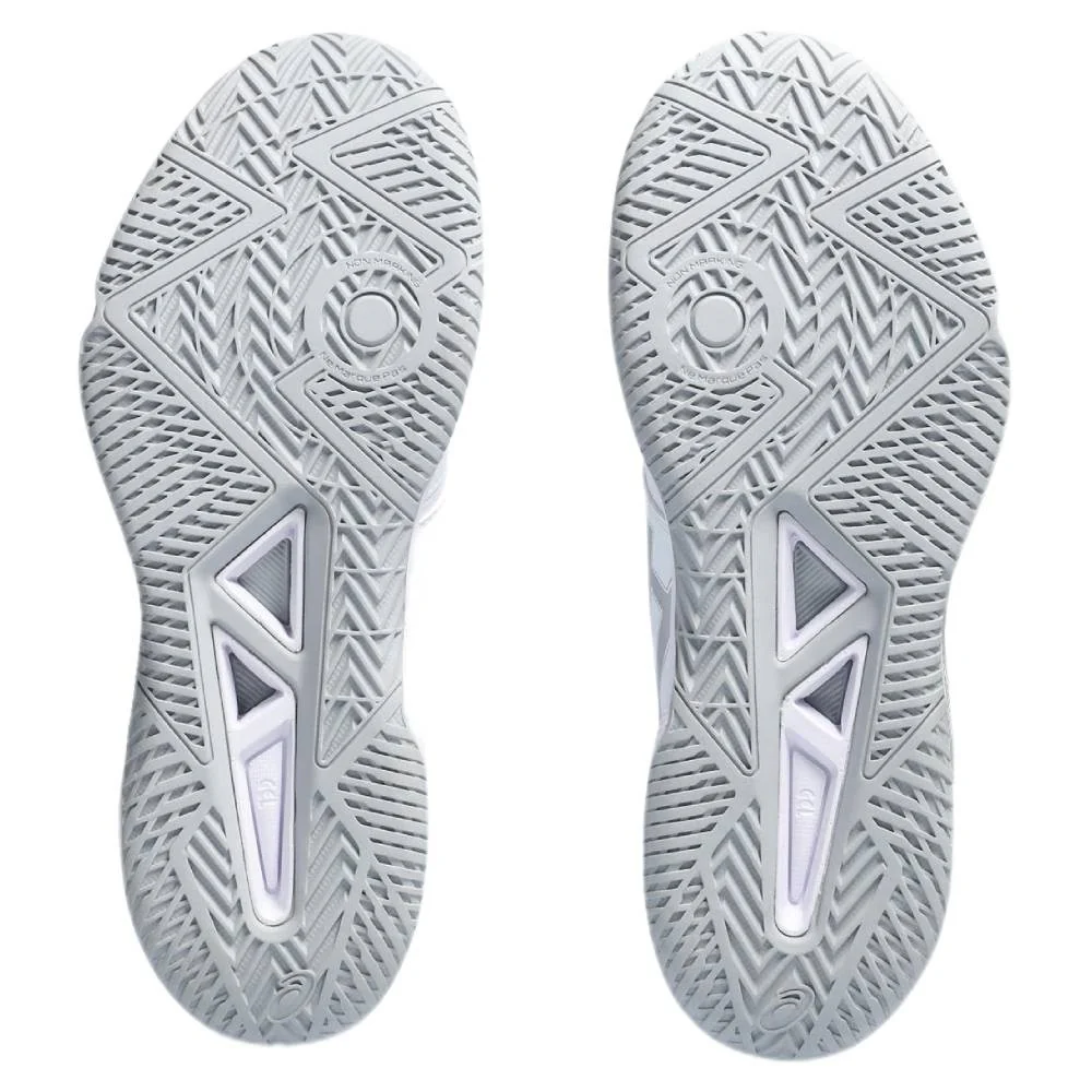 Asics Gel Tactic 12 Women's Indoor Court Shoe (White/Silver) - Image 7