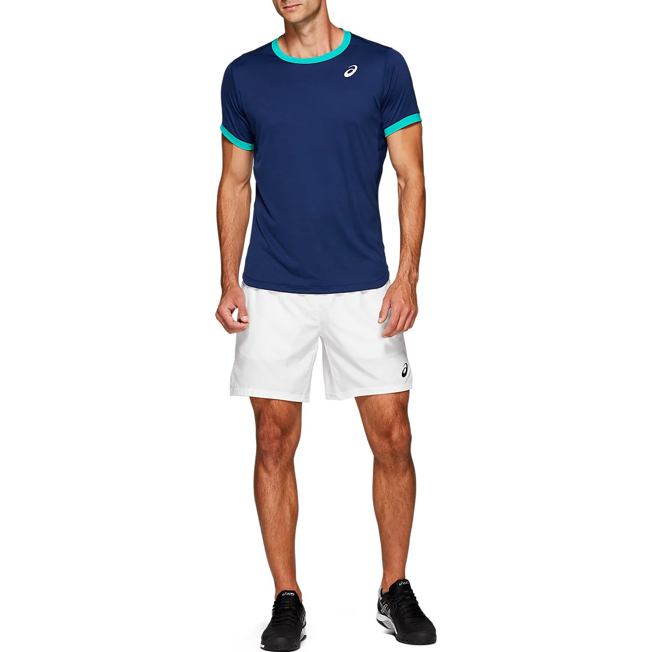 Asics Men's Club 7-Inch Short (White) - Image 3