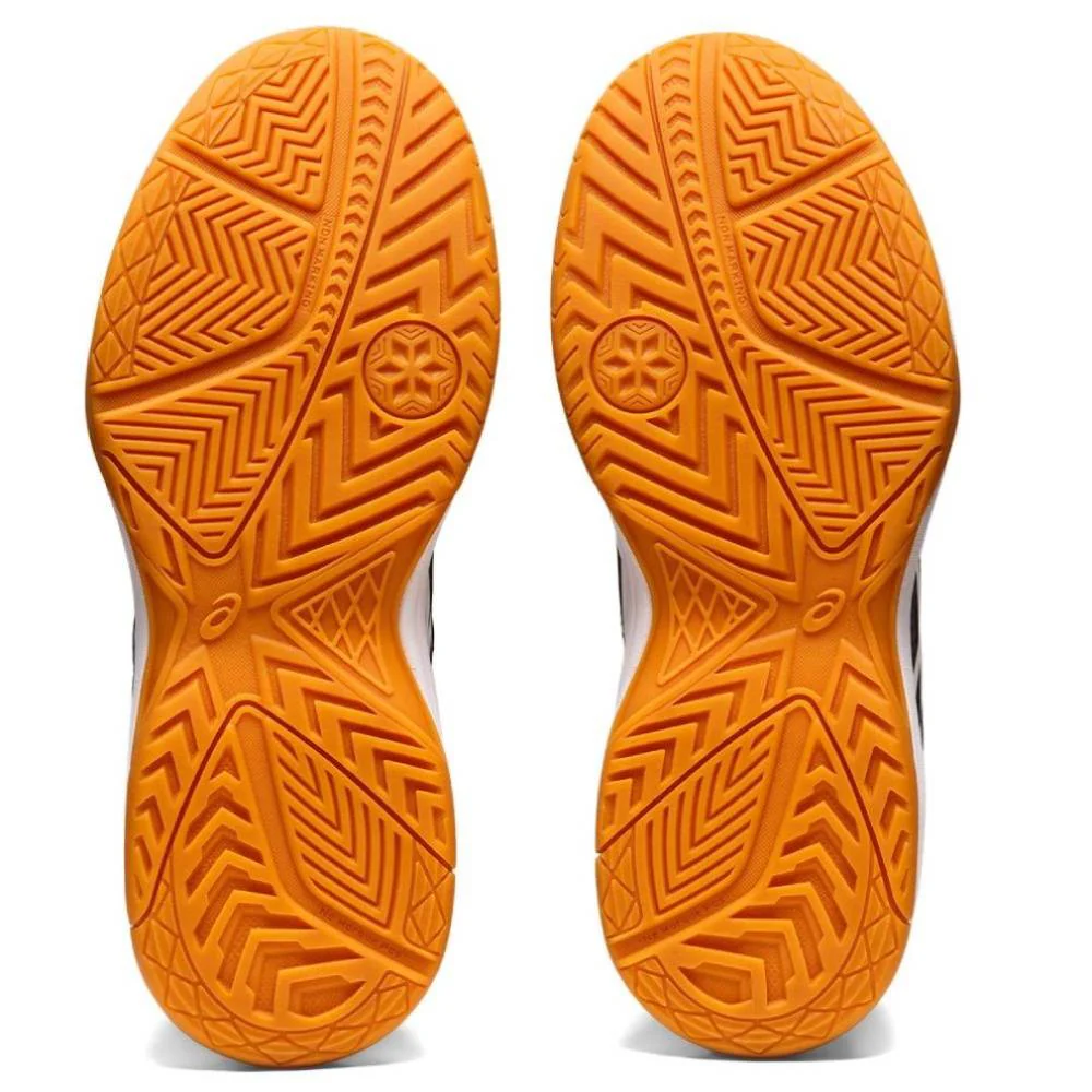 Asics Upcourt 5 GS Junior Indoor Court Shoe (Black/White) - Image 6