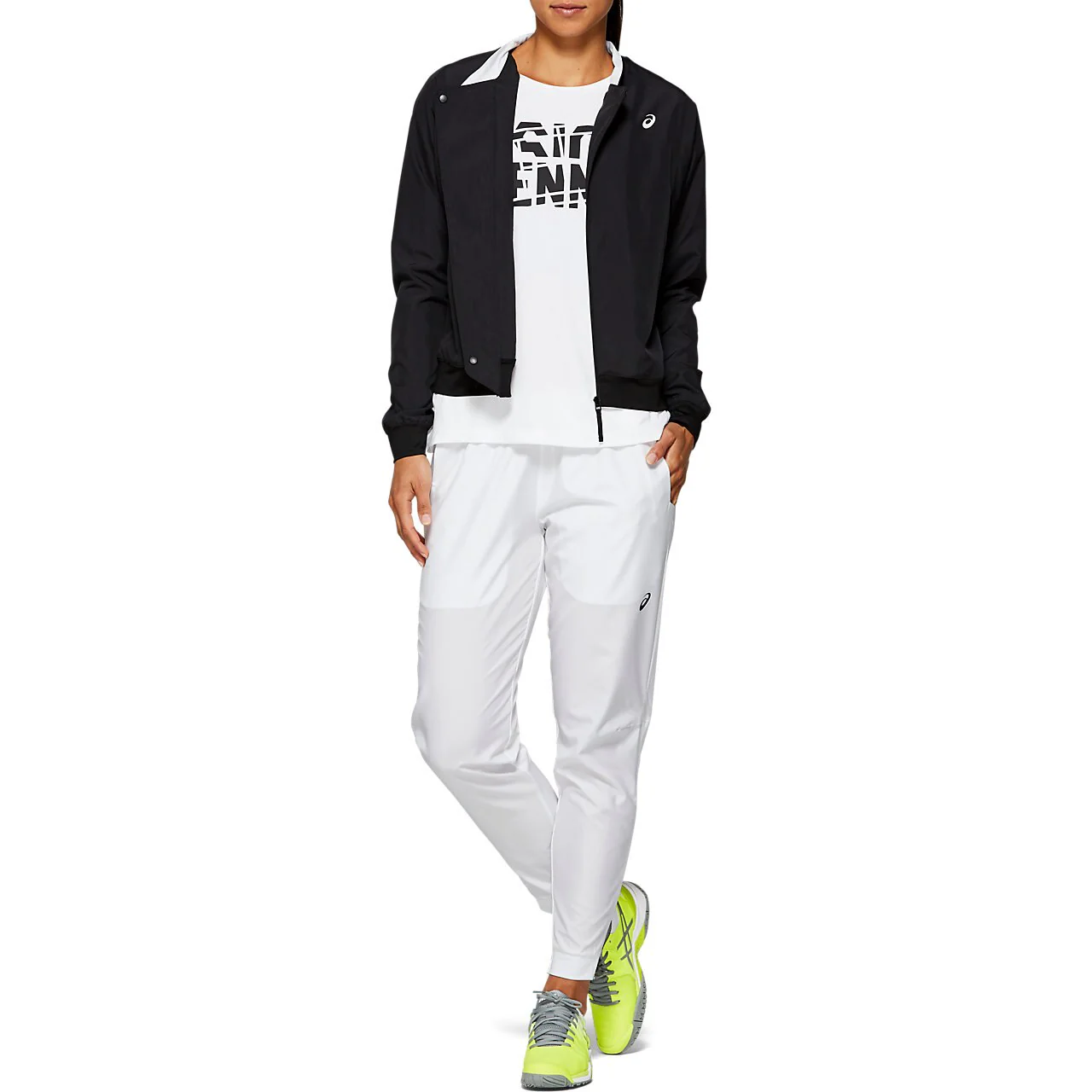 Asics Women's Practice Jacket (Black) - Image 5