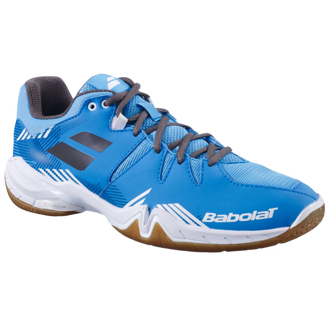 Babolat Shadow Spirit Men's Indoor Court Shoe (Blue/Black) - Image 4