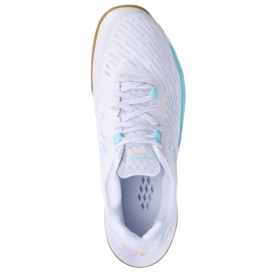 Babolat Shadow Tour Women's Indoor Court Shoe (White/Cockatoo) - Image 3