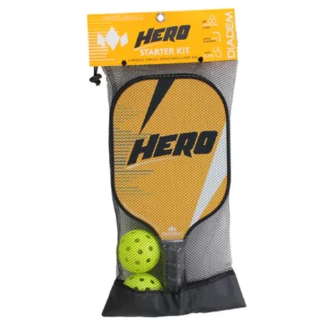 Diadem Hero 2 Pickleball Paddle & Ball Starter Kit - Image 4