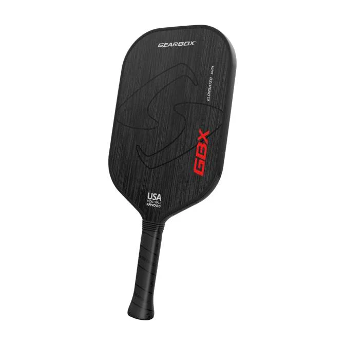 Gearbox GBX Raw Carbon Pickleball Paddle (8.5 oz.) 4" - Image 3