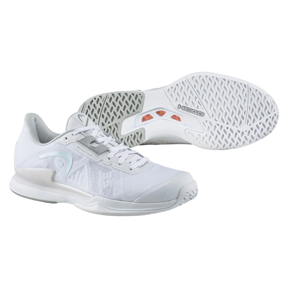 Head Sprint Pro 3.5 Women's Tennis Shoe (White/Iridescent) - Image 3