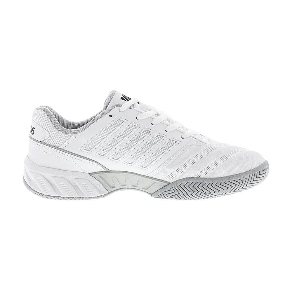 K-Swiss BigShot Light 4 Men's Tennis Shoe (White/Black) - Image 3
