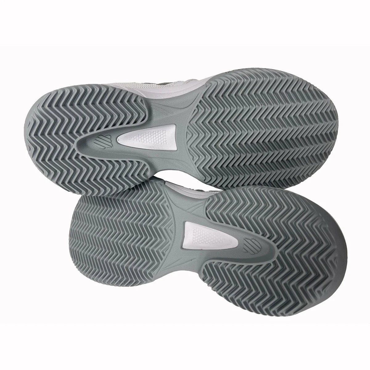 K-Swiss Court Express Clay Court Women's Tennis Shoe (White/Silver) - Image 3