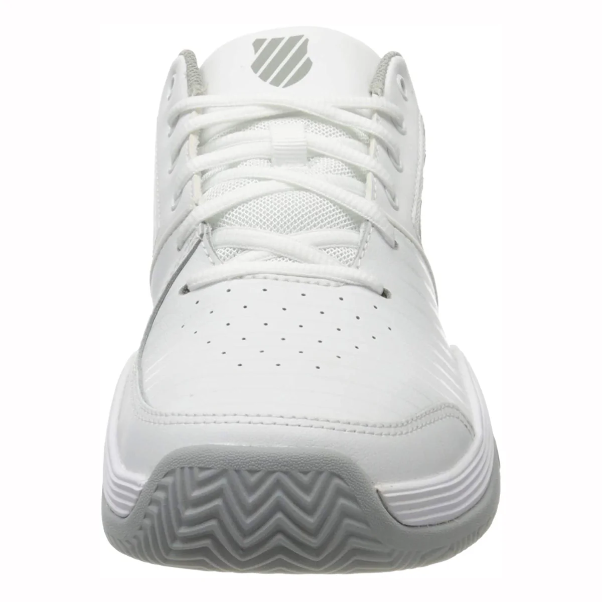 K-Swiss Court Express Clay Court Women's Tennis Shoe (White/Silver) - Image 4