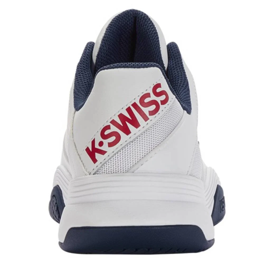 K-Swiss Court Express Men's Tennis Shoe (White/Blue) - Image 4