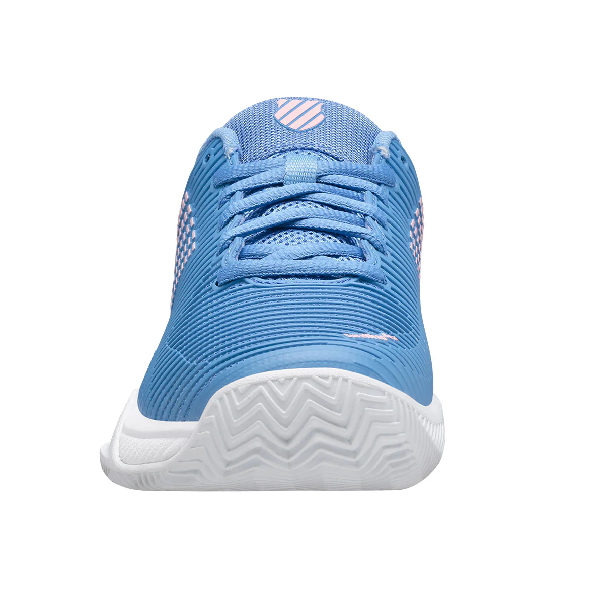 K-Swiss Hypercourt Express 2 Clay Court Women's Tennis Shoe (Blue/Pink) - Image 3