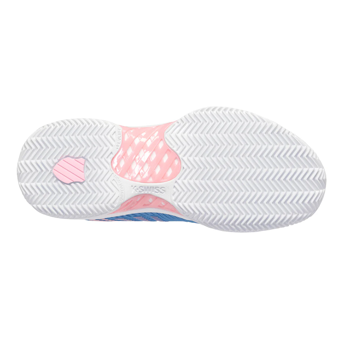 K-Swiss Hypercourt Express 2 Clay Court Women's Tennis Shoe (Blue/Pink) - Image 7