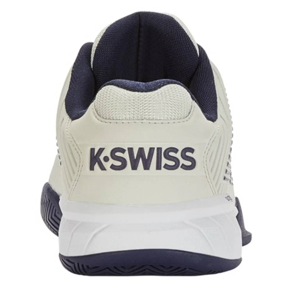 K-Swiss Hypercourt Express 2 Men's Tennis Shoe (White/Blue) - Image 3