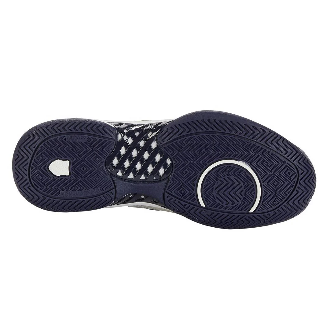 K-Swiss Hypercourt Express 2 Men's Tennis Shoe (White/Blue) - Image 4