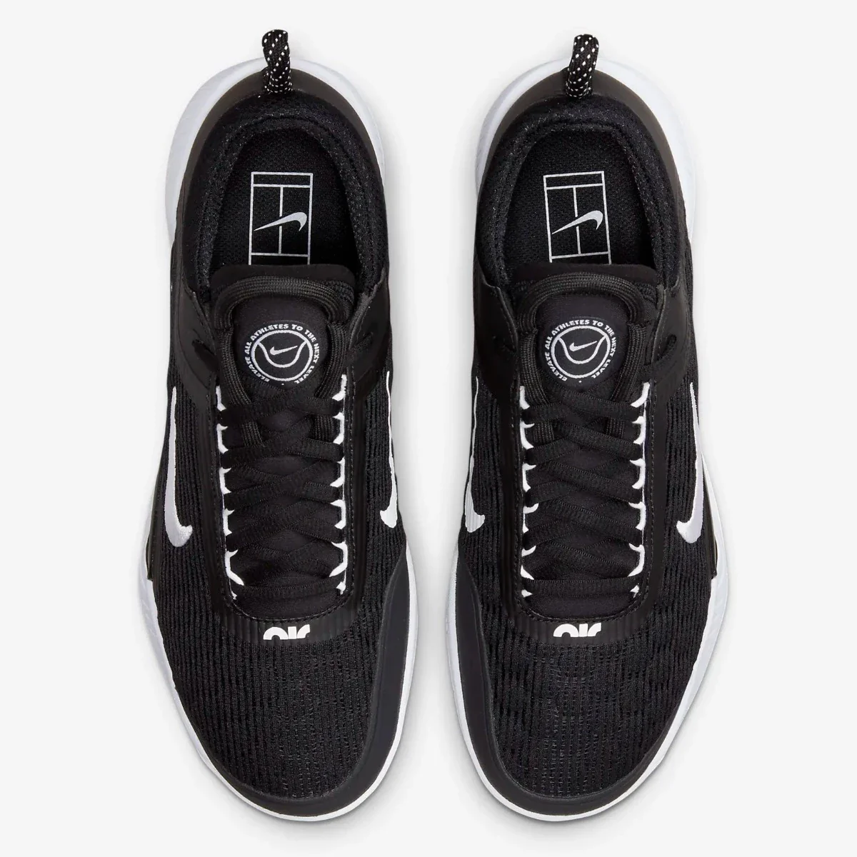 Nike Court Zoom NXT Men's Tennis Shoe (Black) - Image 4