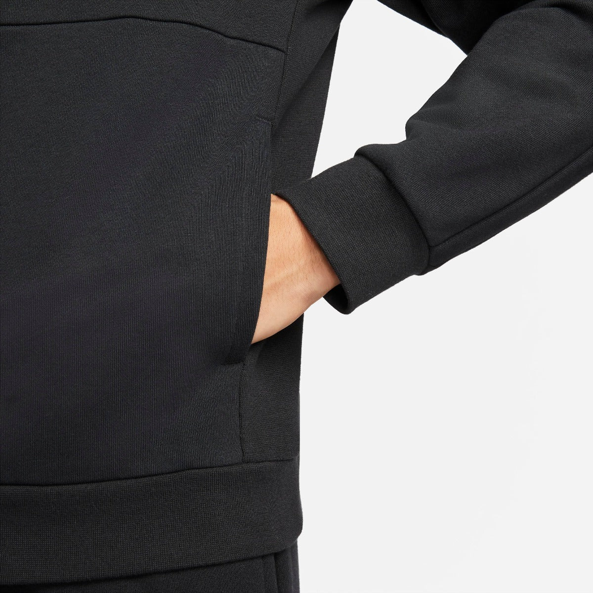 Nike Men's Fleece Heritage Tennis Hoodie (Black) - Image 4