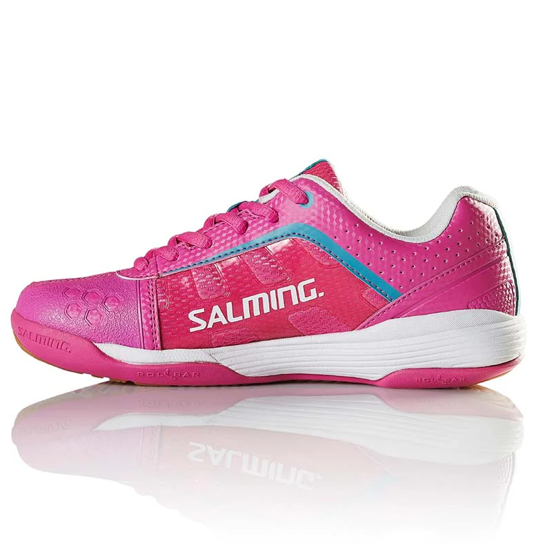 Salming Adder Women's Indoor Court Shoe (Pink) - Image 4